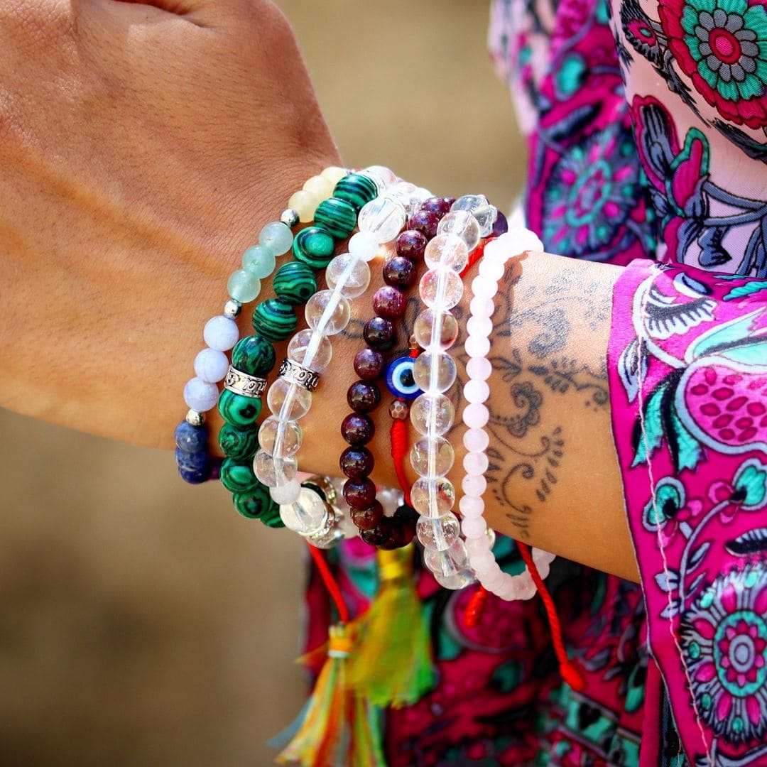 pulseras con minerales